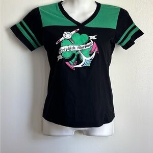 Dropkick Murphy’s band Black and Green Graphic Tee